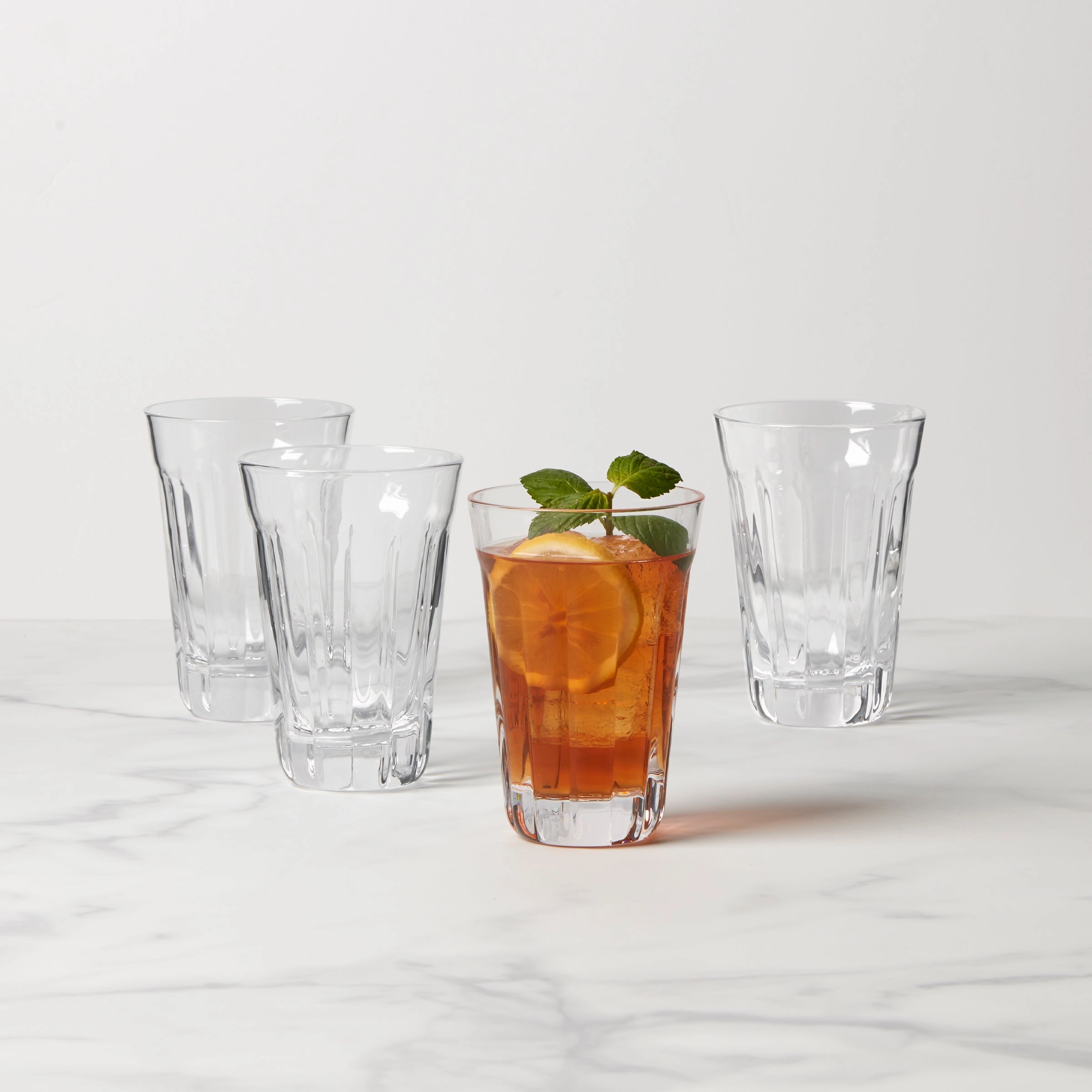 French Perle Short Glasses - Set Of 4