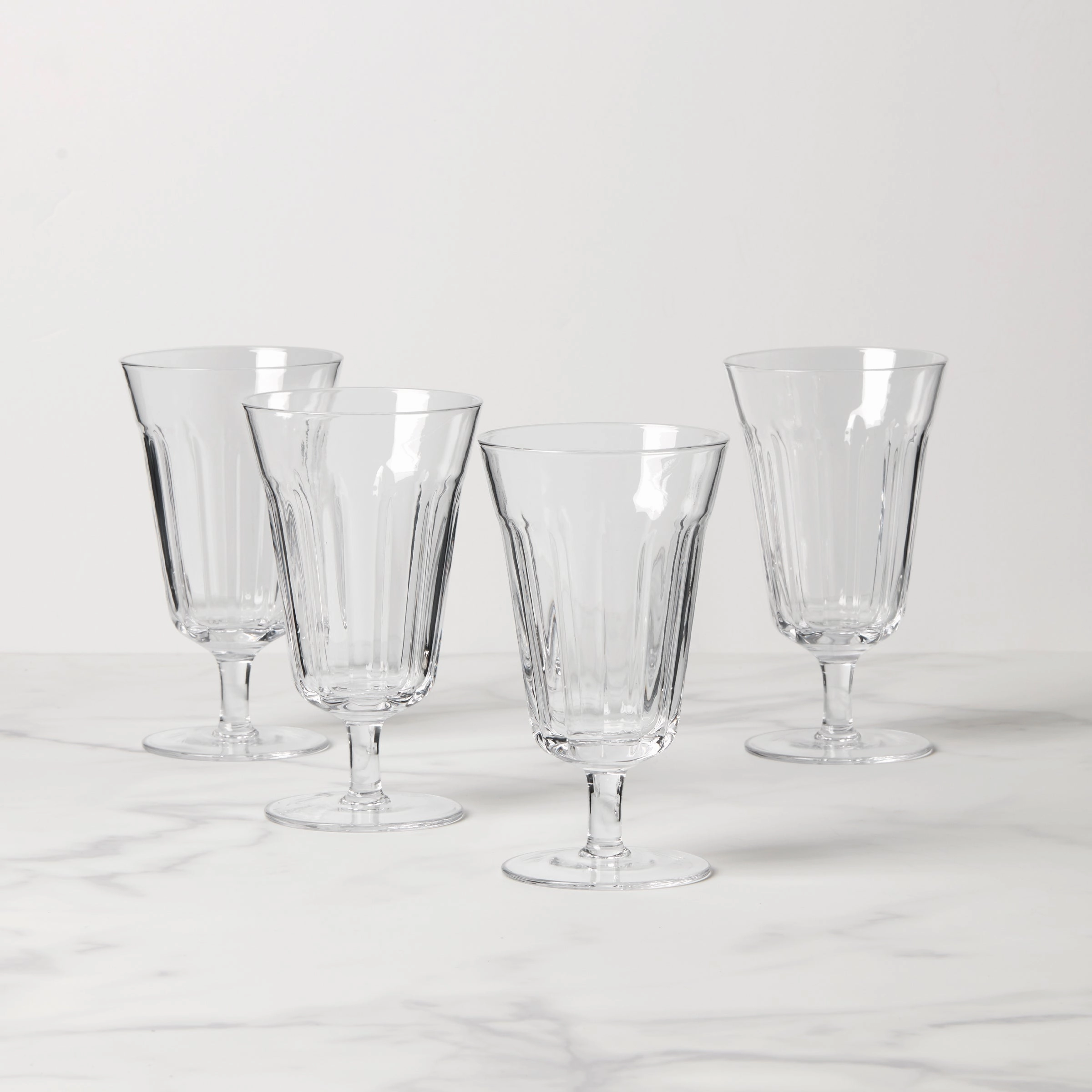 French Perle Tall Stem Glasses - Set Of 4glass cups ,personalized mugs 
