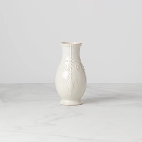 French Perle White Fluted Vasehome decor ,wall decor 