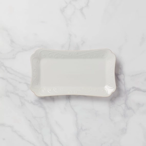 French Perle White Hors d'Oeuvres Traymodern kitchen decor ,kitchen dinner set ,dinnerware 