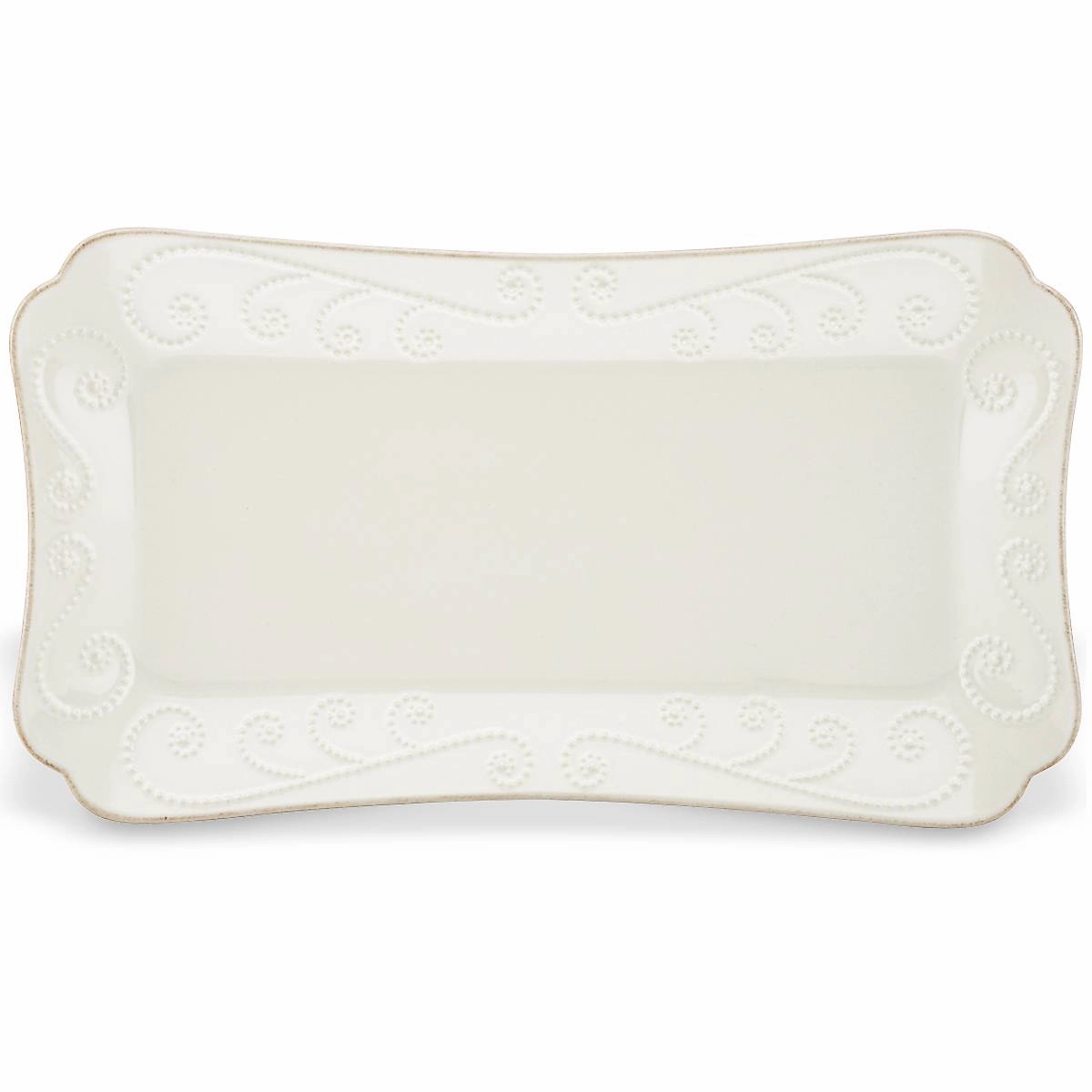 French Perle White Hors d'Oeuvres Tray