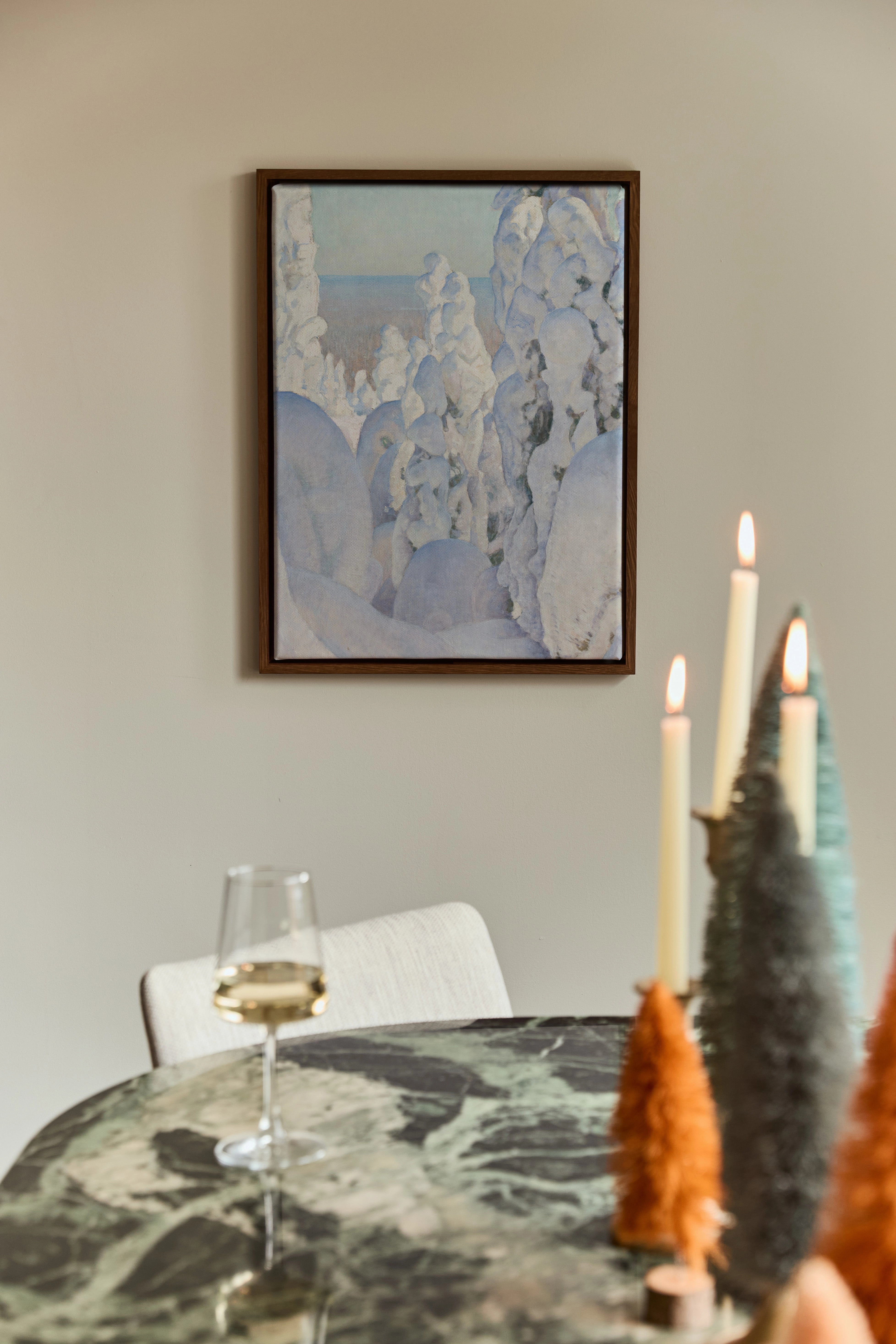 Fresh Snowfall, Canvas