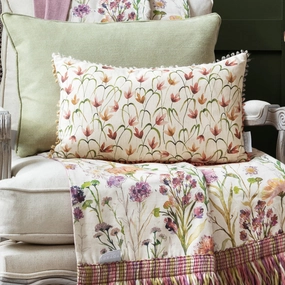 Fresia Printed Cushion Linenbedding sets ,throw blankets 