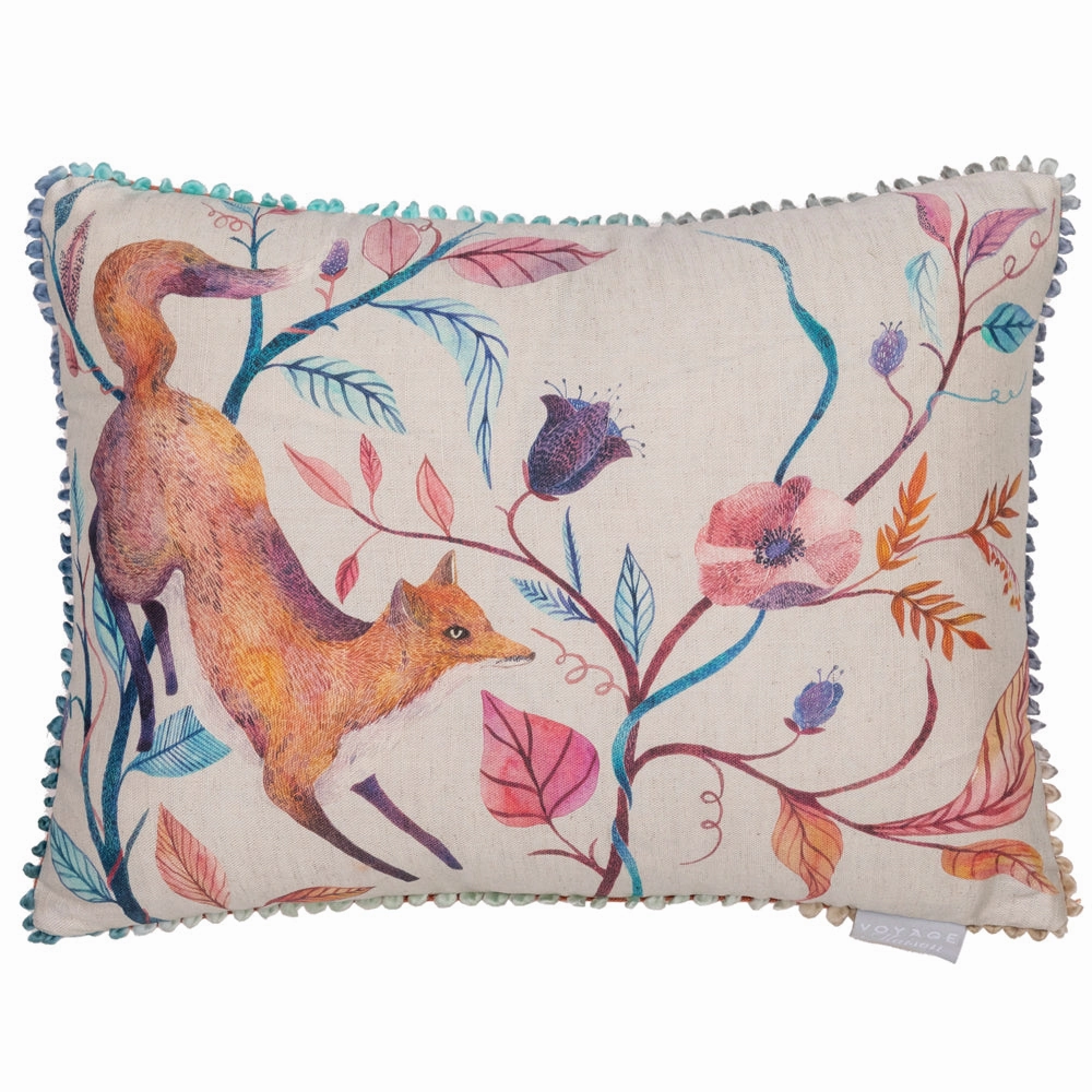 Frieda Fox Printed Cushion Linen