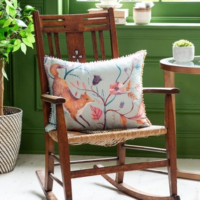 Frieda Fox Printed Feather Cushion Robins Egghome decor ,wall decor 