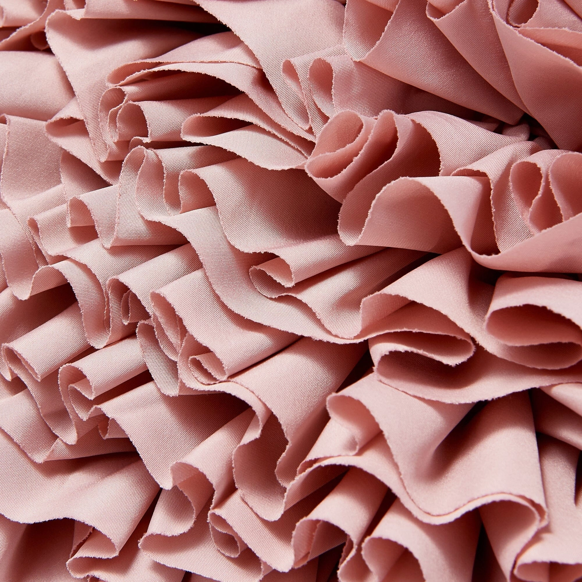 Frill Applique Cushion Cover 450 X 450 Pink