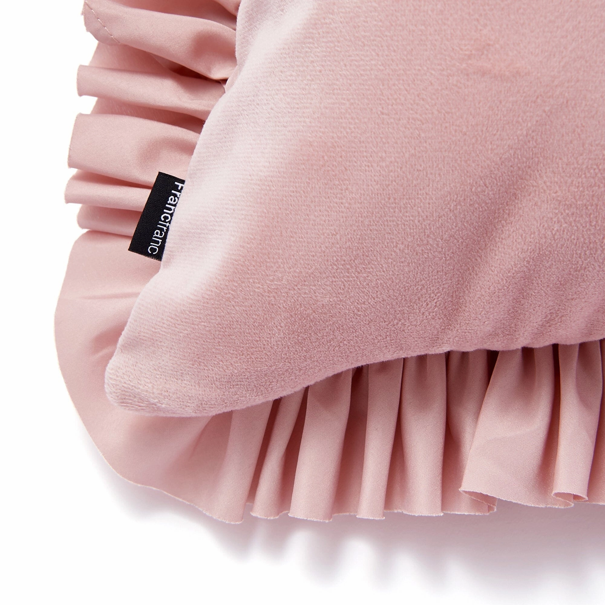 Frill Applique Cushion Cover 450 X 450 Pink