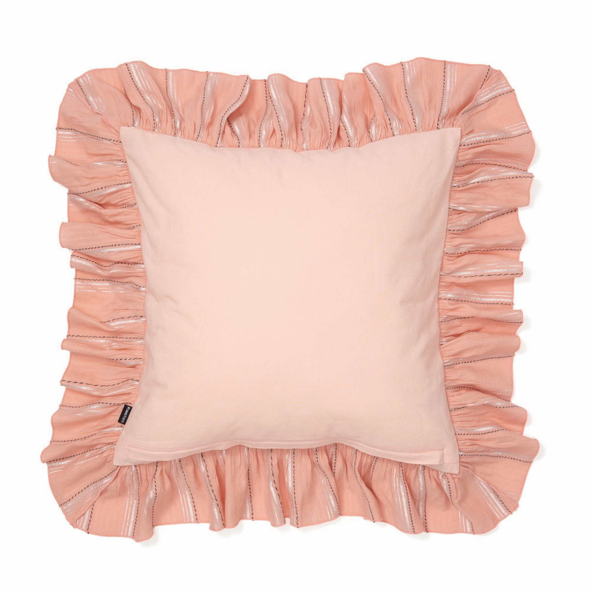 FRILL RELEX CUSHION COVER 45 Pink