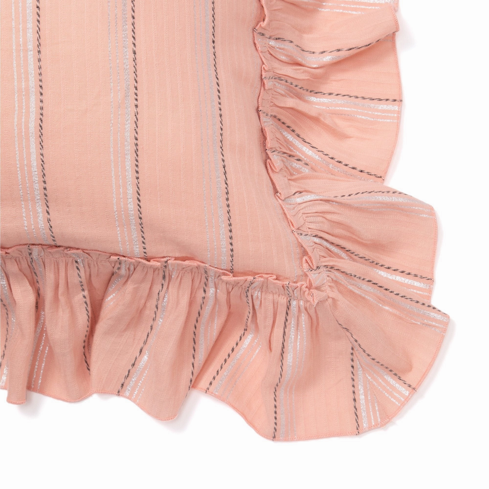 FRILL RELEX CUSHION COVER 45 Pink