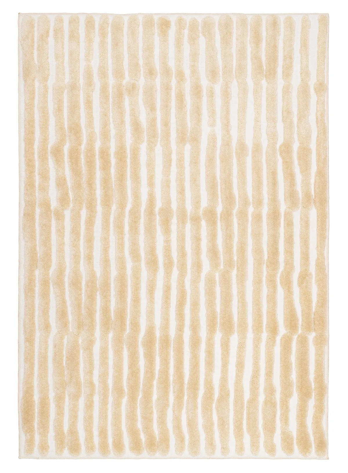 Fritzie Champagne Abstract Striped Rug *NO RETURNS UNLESS FAULTYmodern color block patchwork rug