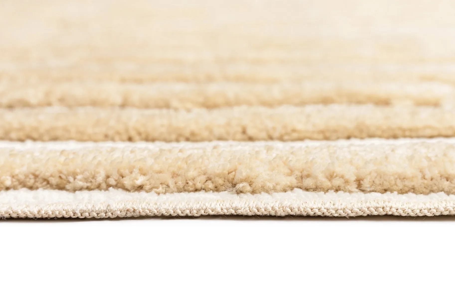 Fritzie Champagne Abstract Striped Rug *NO RETURNS UNLESS FAULTY