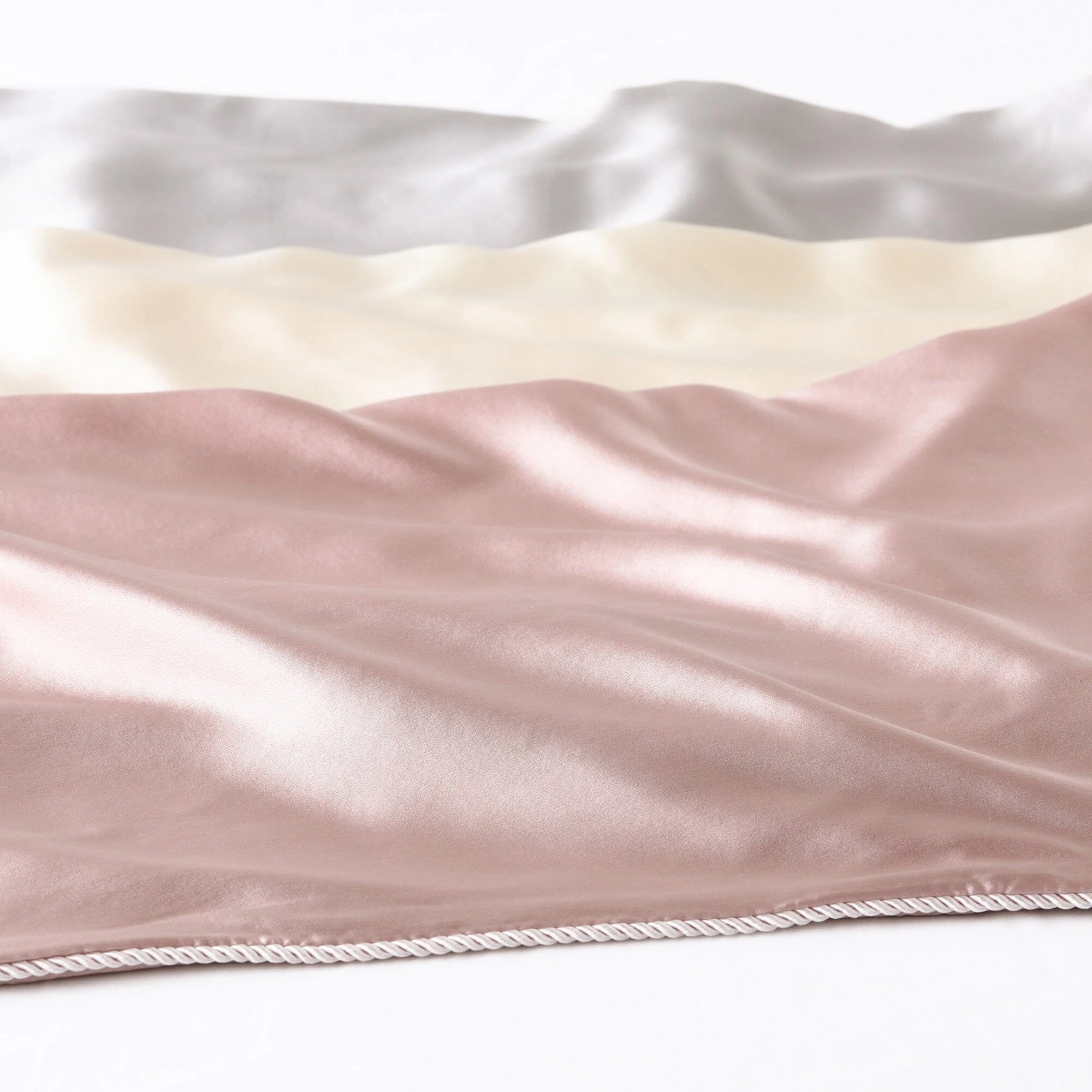 Front Silk Pillow Case  500 X 700 Pink