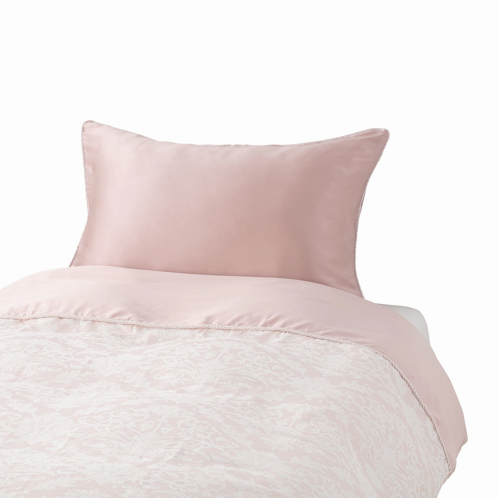 Front Silk Pillow Case  500 X 700 Pink