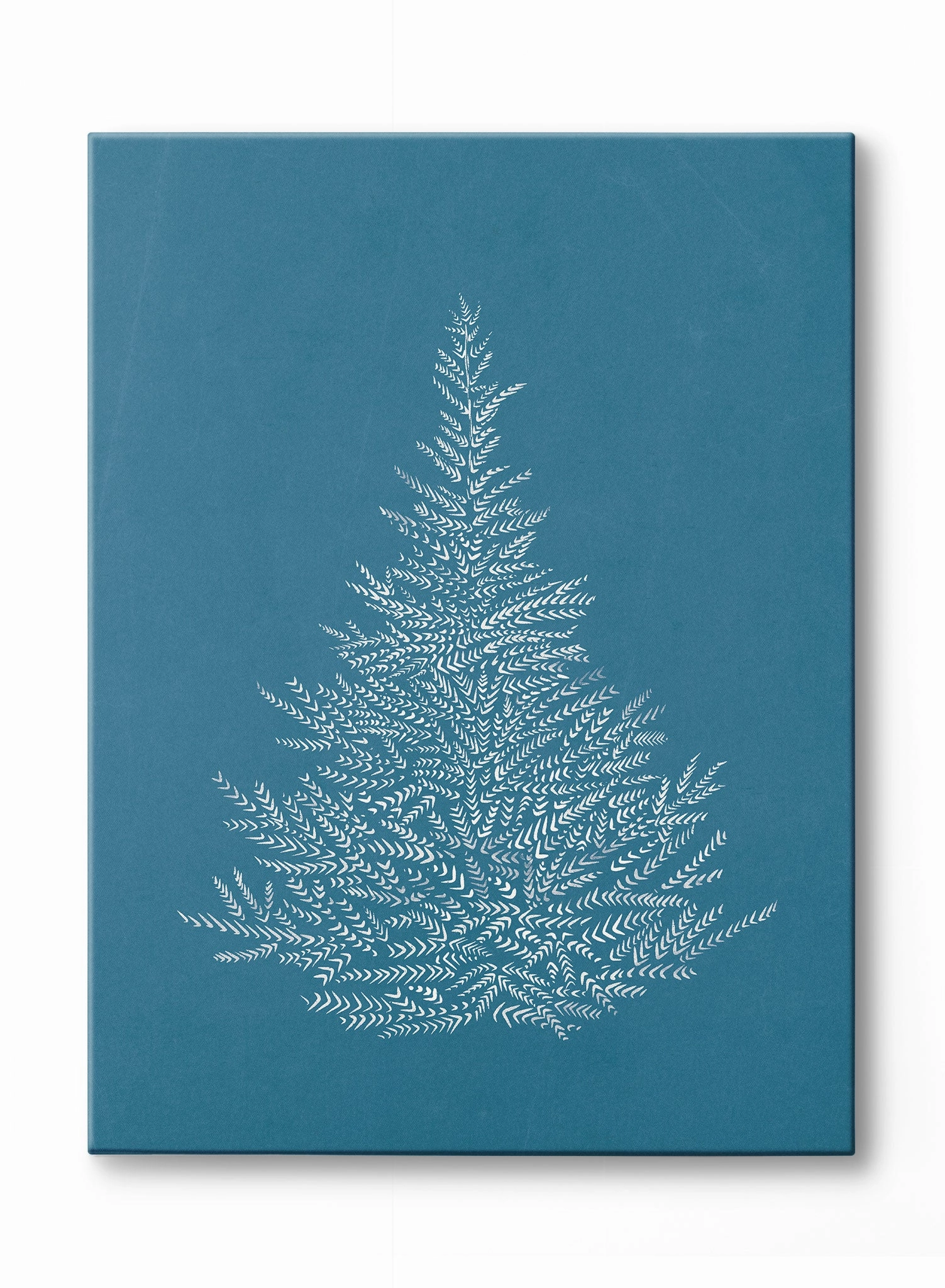 Frosted Fir, Canvasindoor decorative canvas print