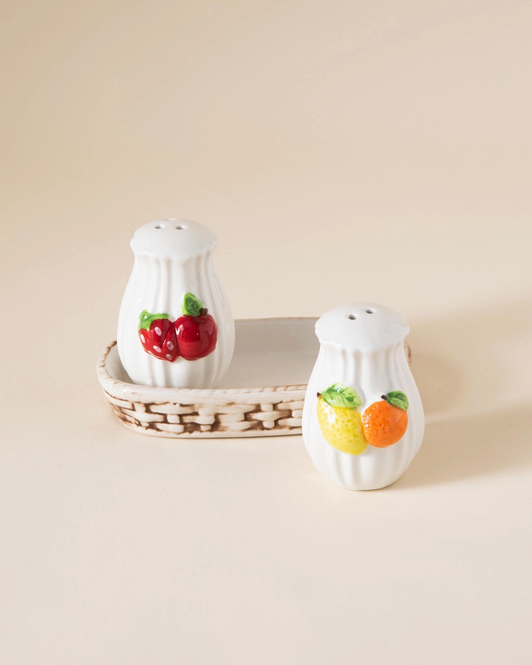 Fruit Salt & Pepper Shaker Set