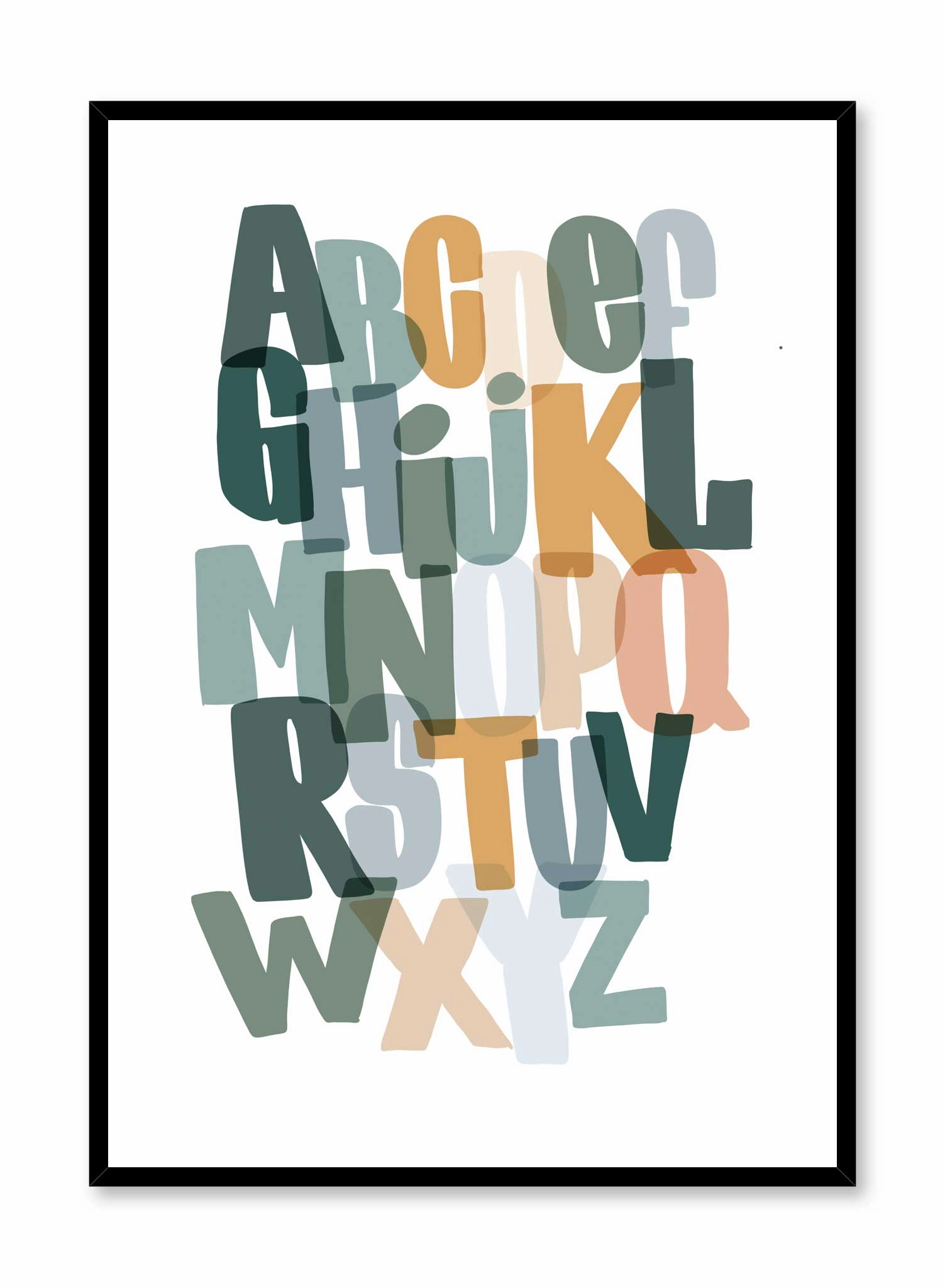 Funky ABC, Posterpop culture themed posters