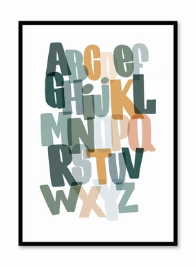 Funky ABC, Posterpop culture themed posters