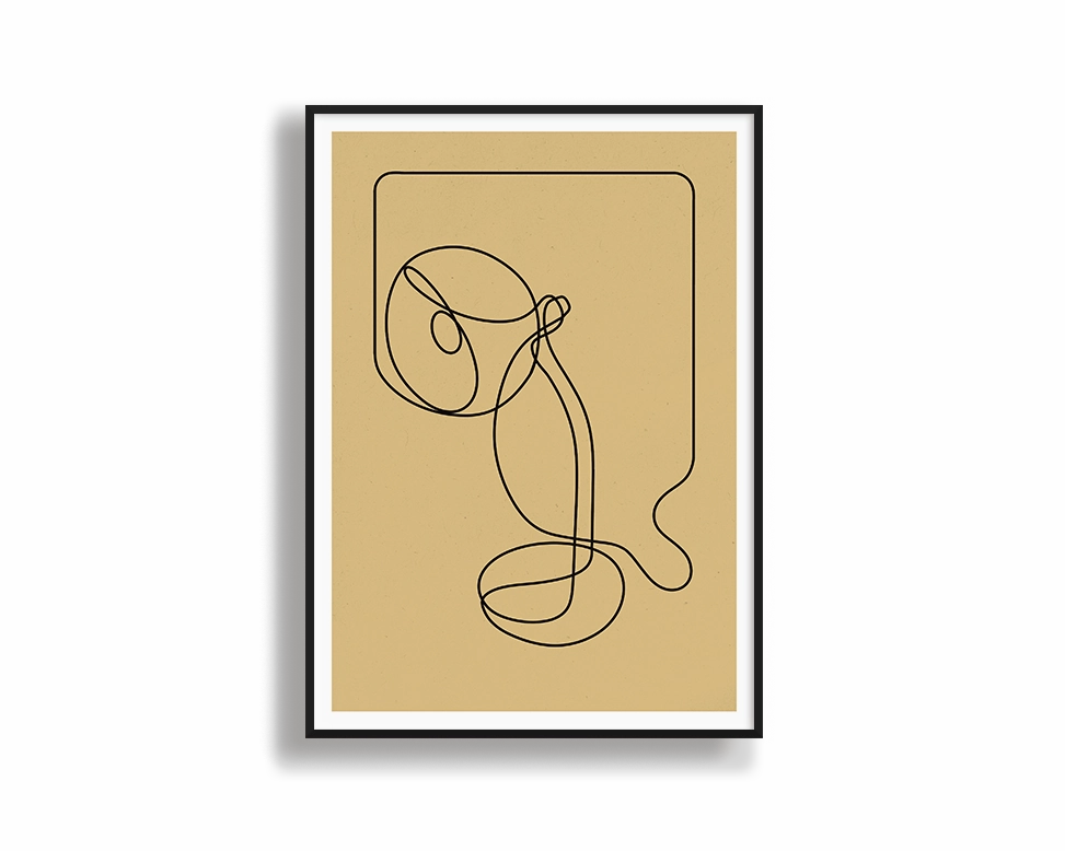 Funky Lampmodern abstract painting decor