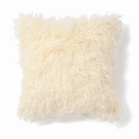 Fur L Cushion Cover 450 X 450 Ivorybedding sets ,throw blankets 