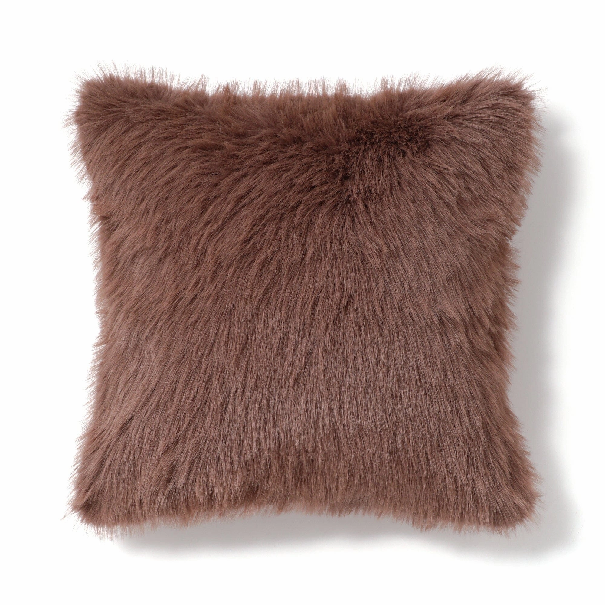 Fur T Cushion Cover 450 X 450 Brownbedding sets ,throw blankets 