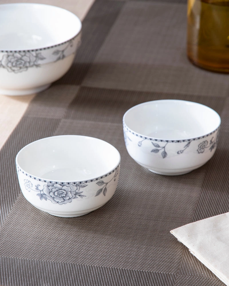 Furong Shijia Katori - Set of 6modern kitchen decor ,kitchen dinner set ,dinnerware 