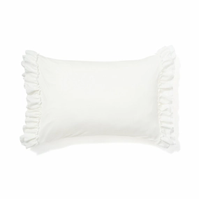 Fuwaro Cooling Pillow Cover Ruffle 700 X 500 Whitebedding sets ,throw blankets 