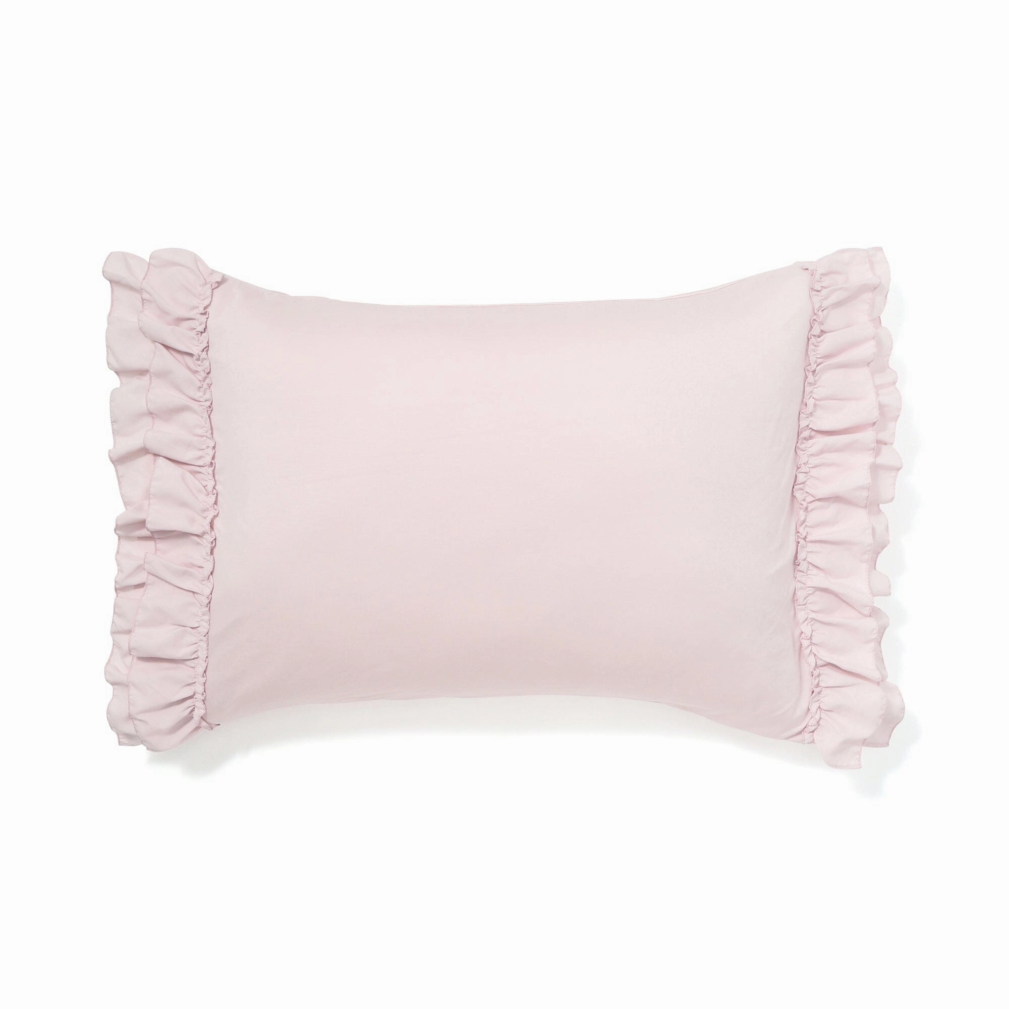 Fuwaro Cooling Pillow Cover Ruffles 700 X 500 Pinkbedding sets ,throw blankets 