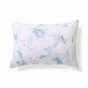 Fuwaro Cooling Pillow Cover Water Flower 700500 Bluebedding sets ,throw blankets 