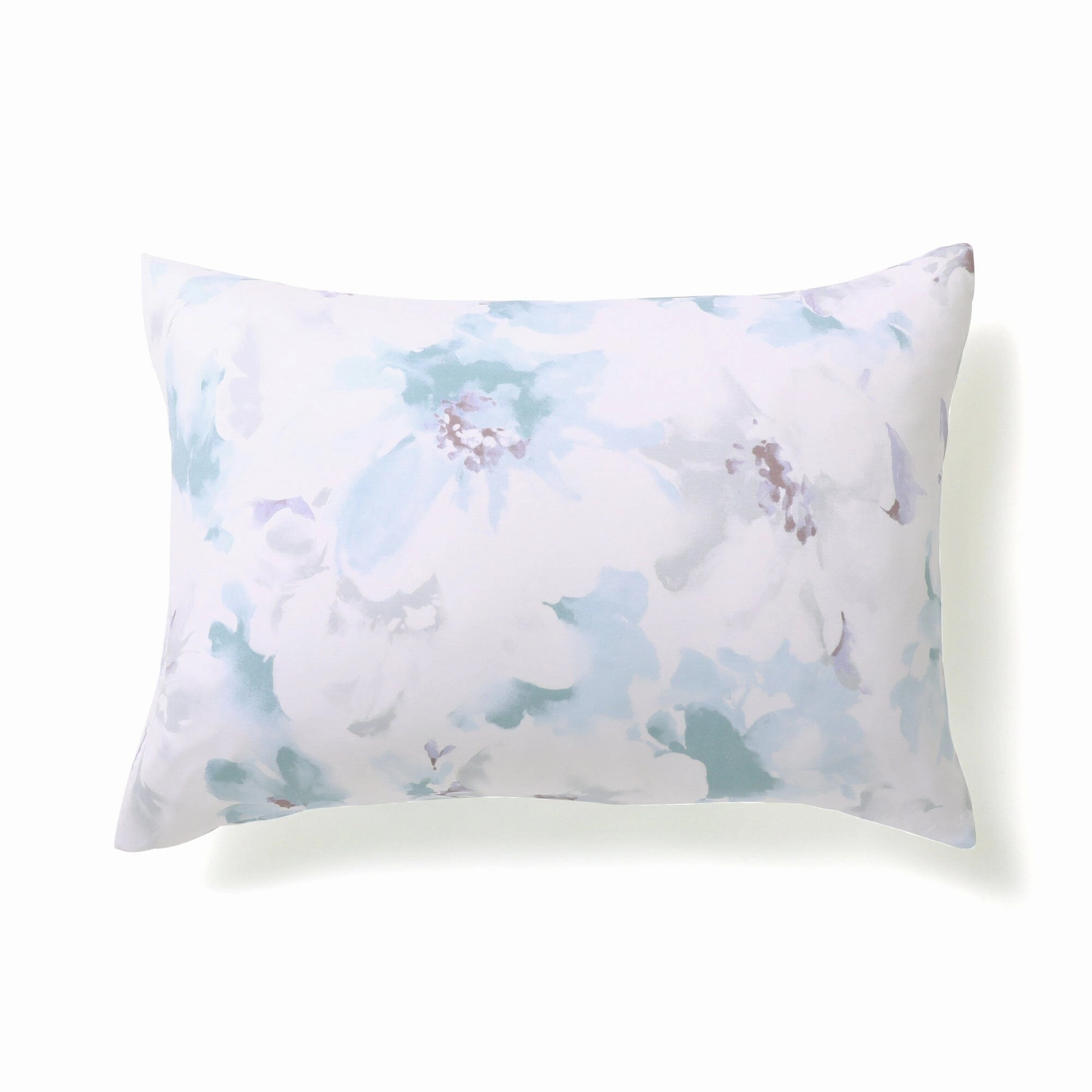 Fuwaro Cooling Pillow Cover Water Flower 700500 Bluebedding sets ,throw blankets 