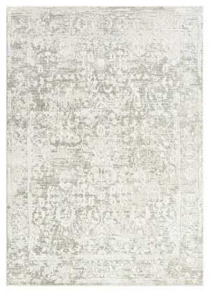 Gabriella Grey and Ivory Distressed Floral Rug *NO RETURNS UNLESS FAULTYmodern color block patchwork rug