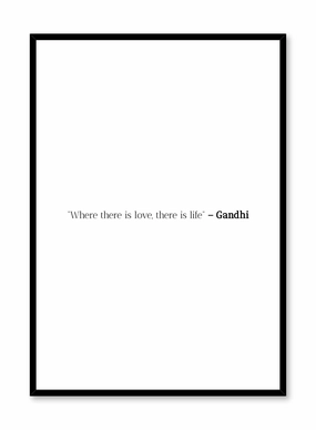 Gandhi, Posterpop culture themed posters