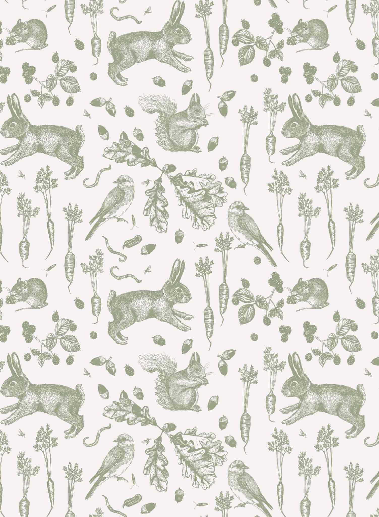 Garden Thieves, Wallpaper