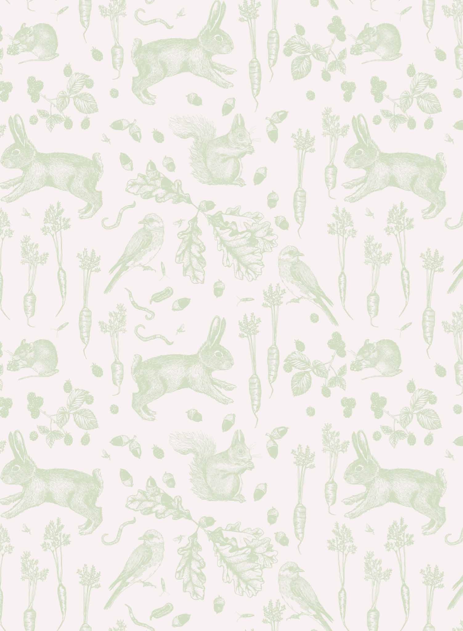 Garden Thieves, Wallpaper