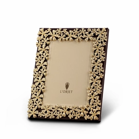 Garland Frame 4 x 6 - Golddecorative photo frame ,personalized photo frame 