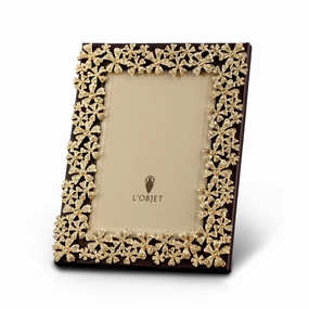 Garland Frame 5 x 7 - Golddecorative photo frame ,personalized photo frame 