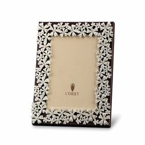 Garland Frame 5 x 7 - Platinumdecorative photo frame ,personalized photo frame 