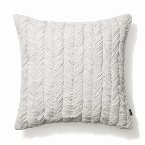 Gather Cushion Cover 450 X 450 Light Bluebedding sets ,throw blankets 