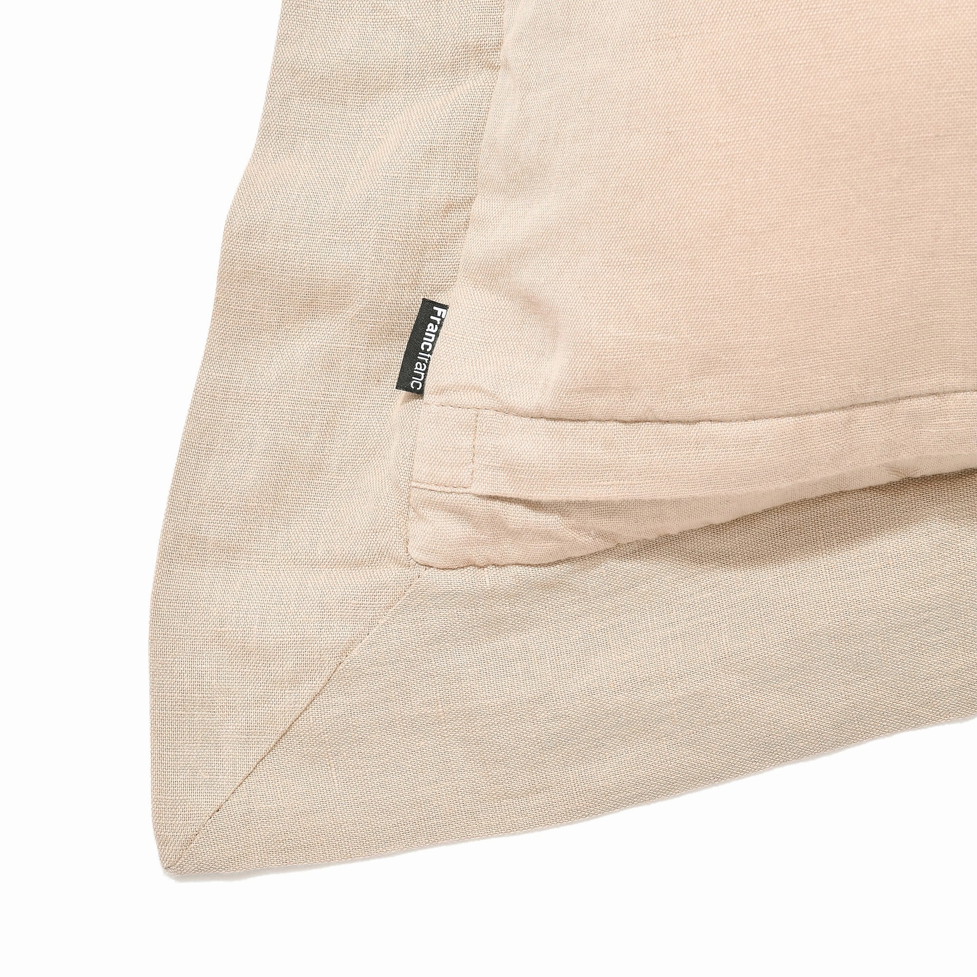 Gather Flange Cushion Cover 450 X 450 Beige