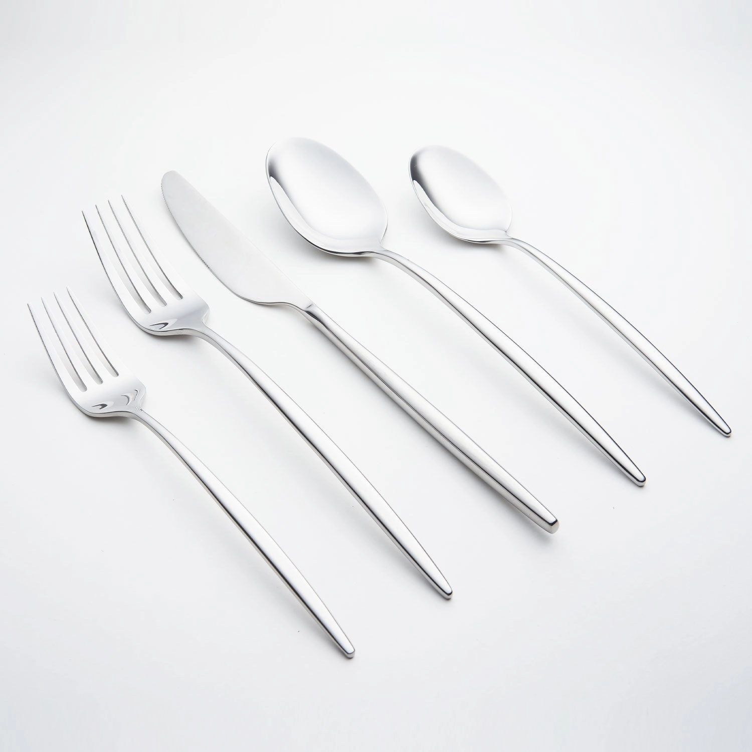 Gaze Mirror 20 Piece Flatware Seteco-friendly bamboo fiber tableware set 
