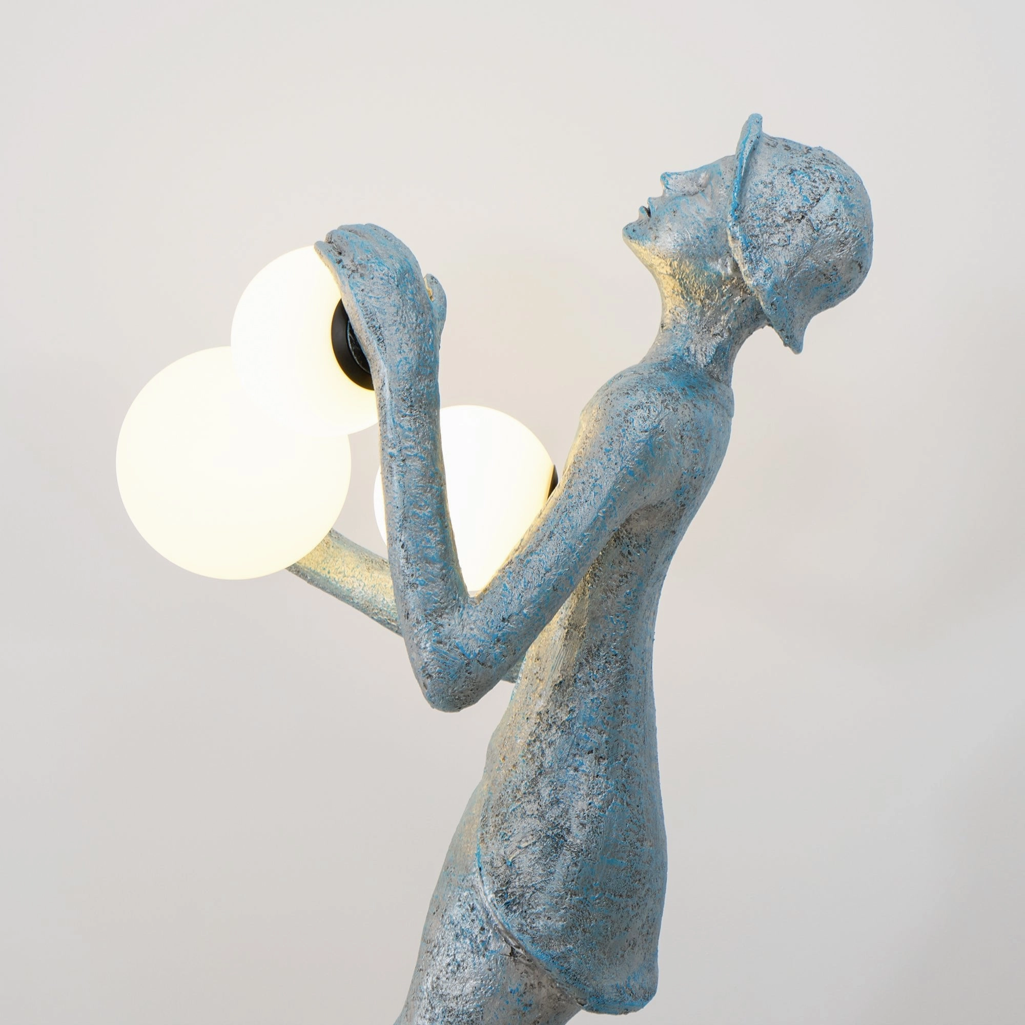 Gentleman Sculpture Floor Lamp