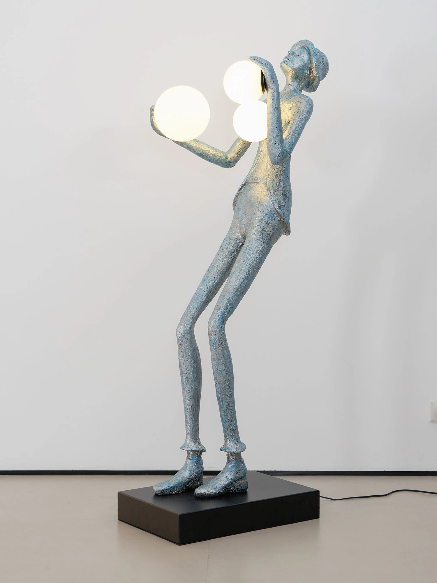Gentleman Sculpture Floor Lamp