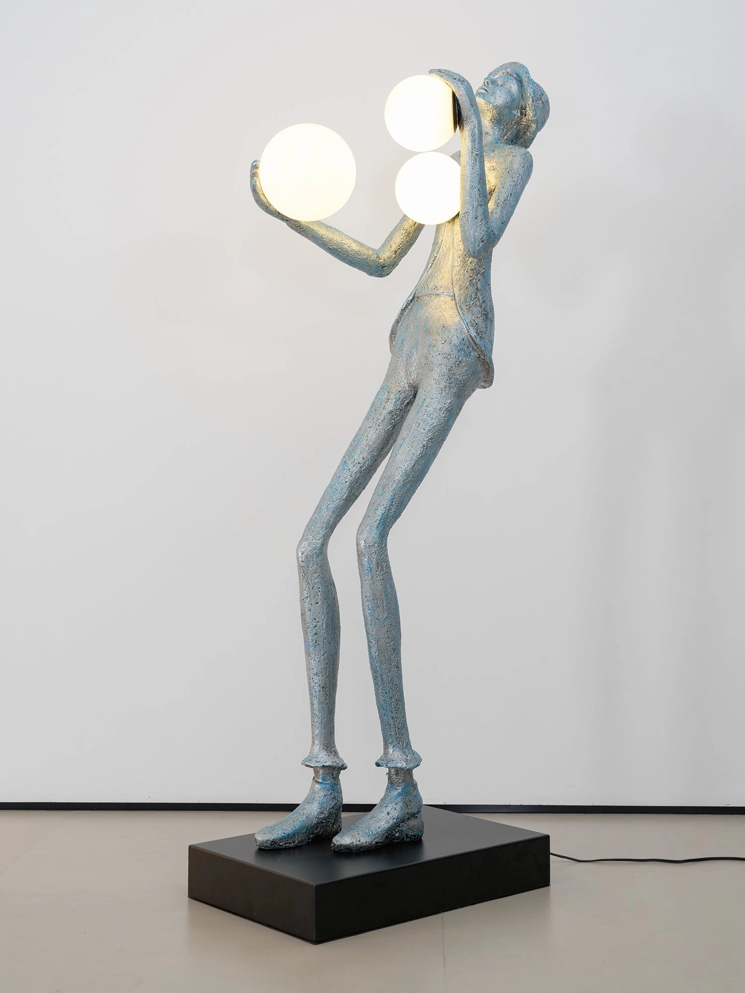 Gentleman Sculpture Floor Lamp