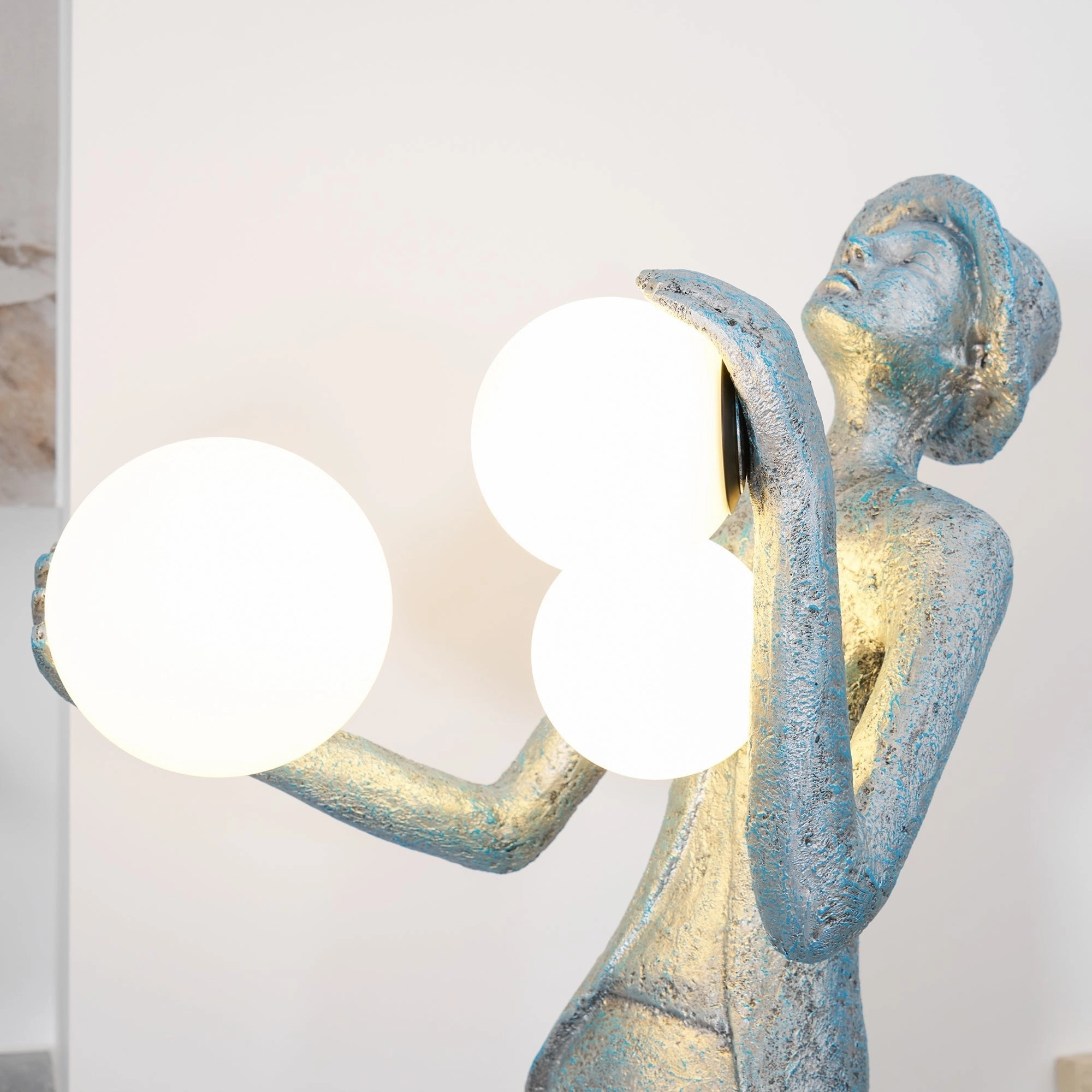 Gentleman Sculpture Floor Lamp