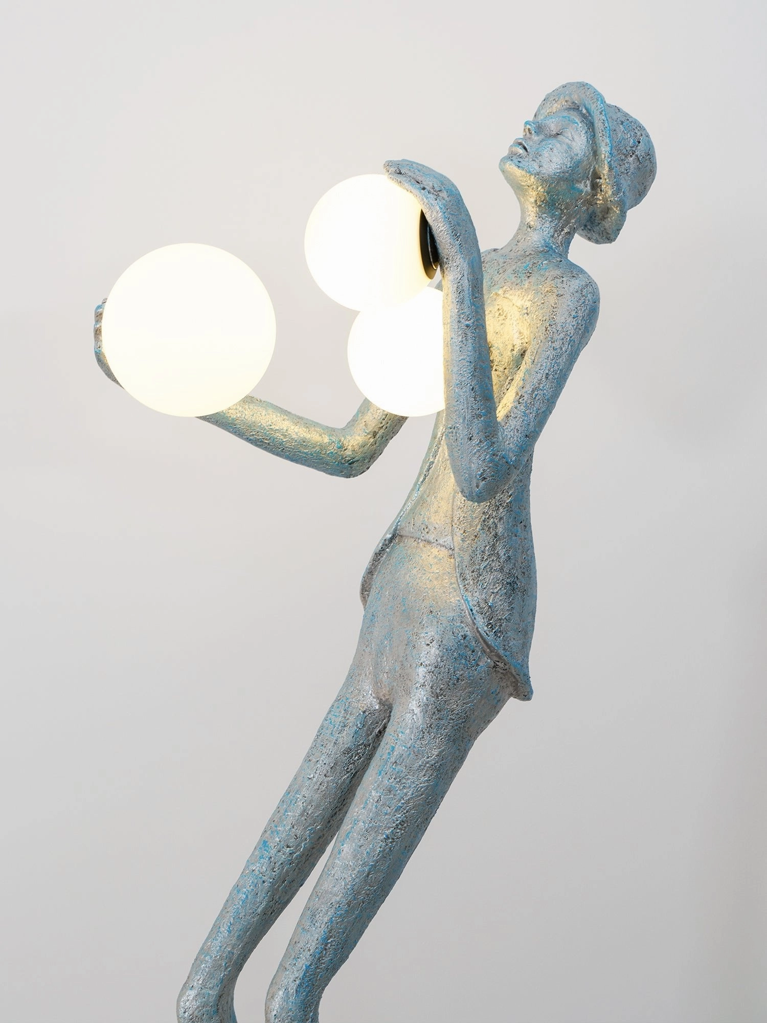 Gentleman Sculpture Floor Lamp