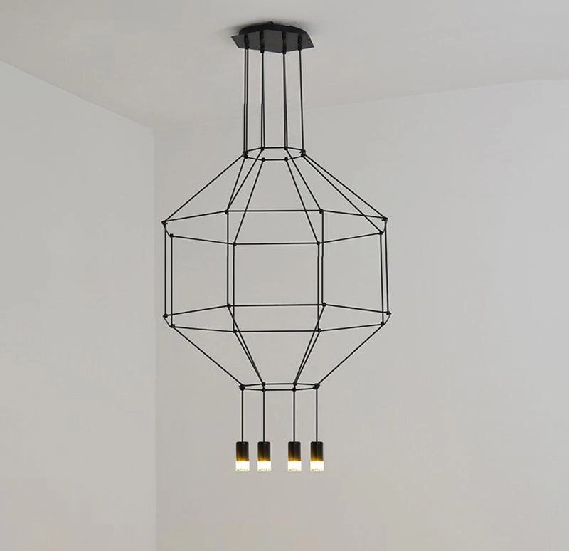 Geometric Lines Pendant Lamp