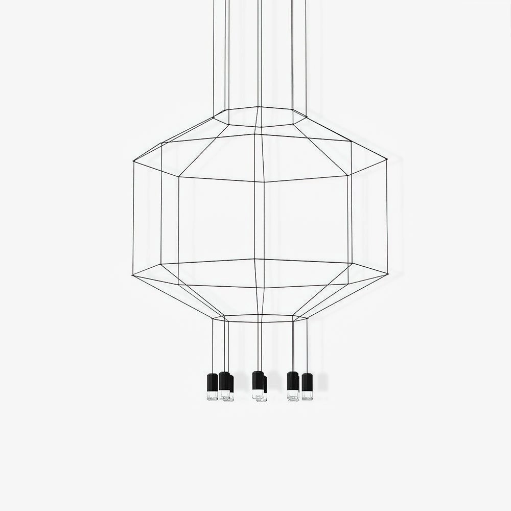 Geometric Lines Pendant Lamprustic chandelier,bedroom chandelier 