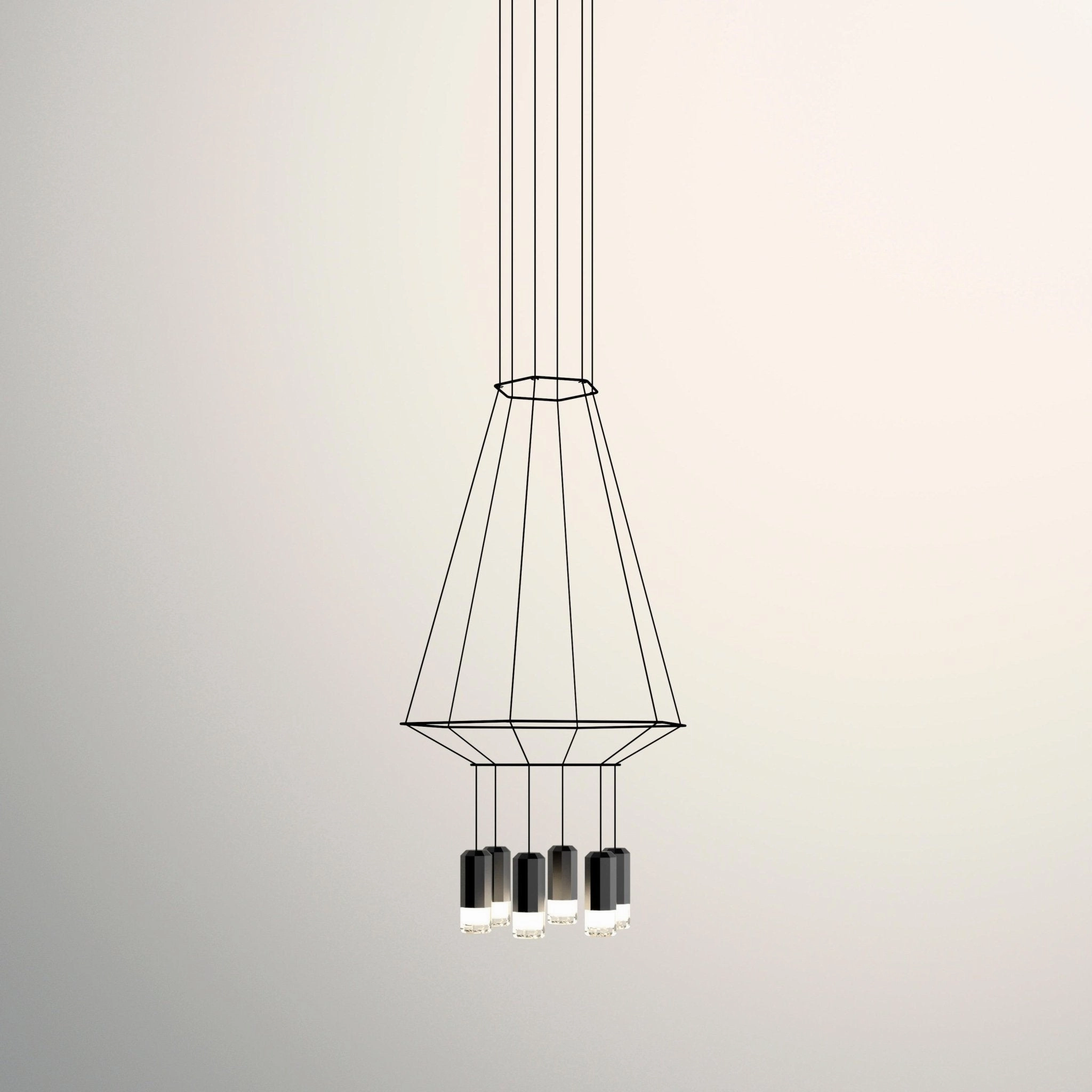 Geometric Lines Pendant Lamp