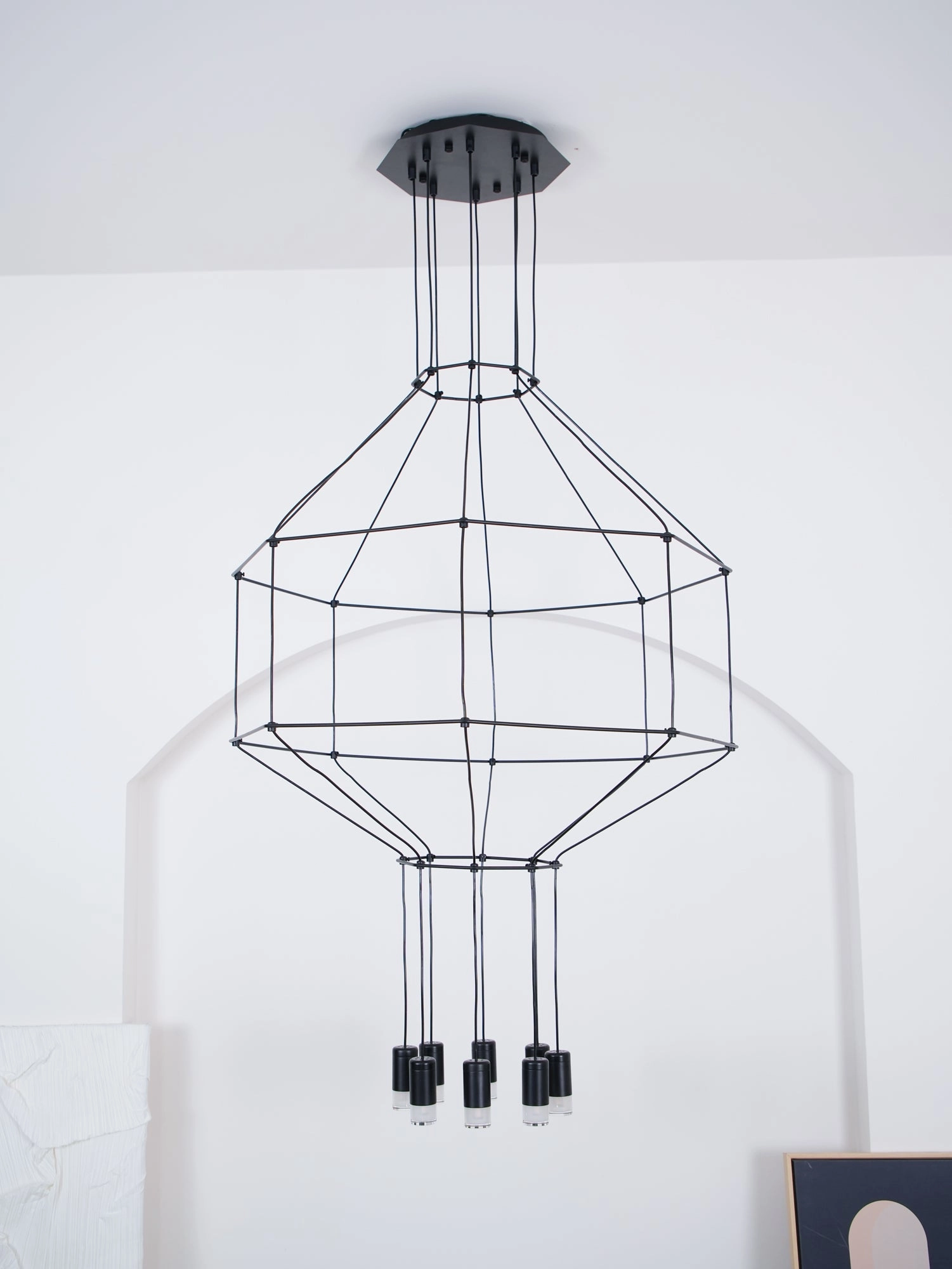 Geometric Lines Pendant Lamp