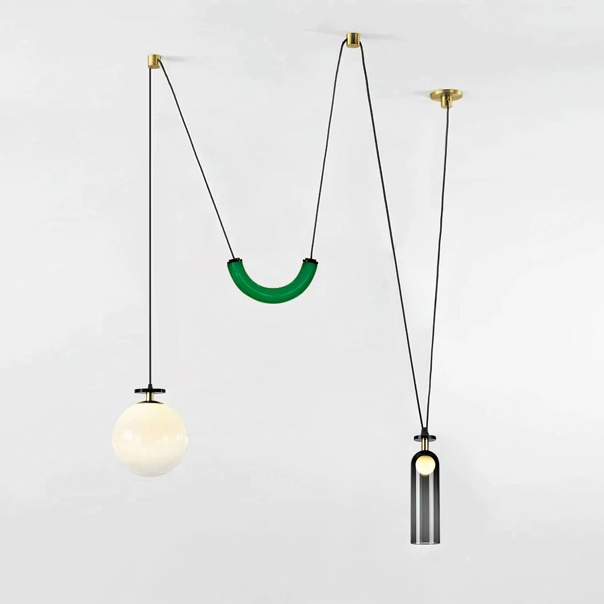 Geometric Shape Art Modern Chandelier