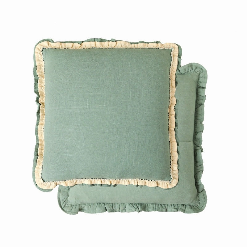 Germaine Ruffle Throw Cushion